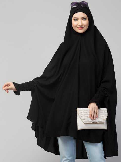 Nazneen Matt Nida smoking at sleeve prayer khimar Hijab