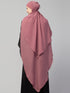 Nazneen Frill around shoulder, Triangle instant ready to wear tie at back Trendy Hijab