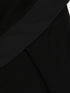 nazneen georgette plain black band hijab 30x78