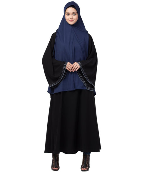 Nazneen buttons at shoulder Malaysian Hijab