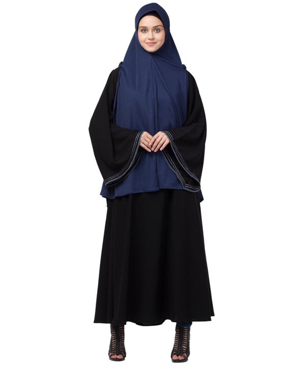 Nazneen buttons at shoulder Malaysian Hijab