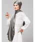 Steel Grey Silky Satin Royal Touch Silky Shiny Solid Hijab