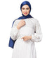 Royal blue Silky Satin Royal Touch Silky Shiny Solid Hijab