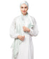 Sea Foam Silky Satin Royal Touch Silky Shiny Solid Hijab