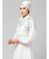 Sea Foam Silky Satin Royal Touch Silky Shiny Solid Hijab