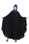 Nazneen Black Blue Hand Work Irani Kaftan