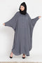Nazneen Front Open Self Button Butterfly Kaftan
