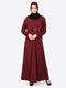 Nazneen Circle Pleated Abaya