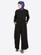 Nazneen Frill At Front Pant Abaya