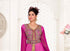 Wine & White color luxurious Handmade Moroccan Kaftan with hijjab