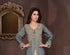 Black embroidered georgette Islamic kaftans with hijab