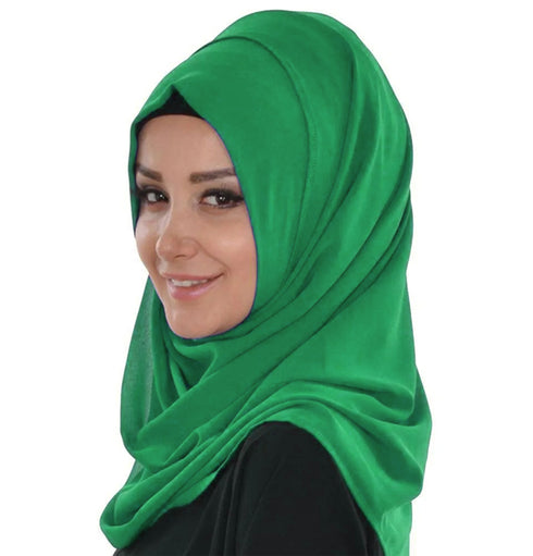 Turquoise luxurious Moroccan KaftanWith Sun-proof hijab.