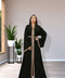 SALE New Abaya Dark Green Wedding Fashion Dubai Kaftans Farasha Abaya Very Long Gown