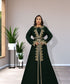 SALE!! Wedding Velvet Dress Islamic Abaya Ari Embroidery Work Kaftan Abaya Party Wedding Women Dress