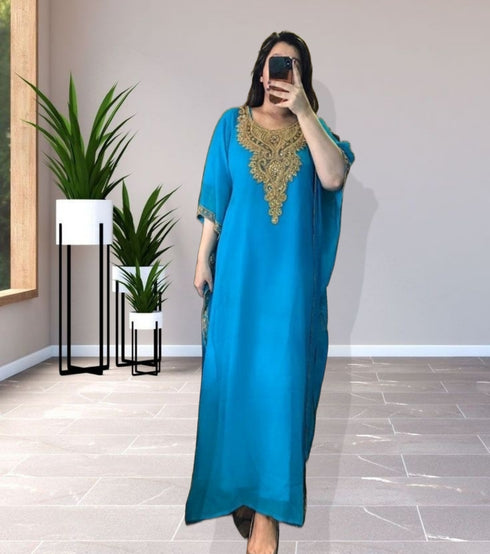 Sale Dress Moroccan Dubai Kaftan Wedding Bridesmaid African Abaya Gown Women Dress