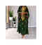 Green Georgette Zari Work kaftan
