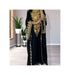 Black Reception Kaftan for Women