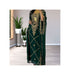 Green Georgette Zari Work Kaftan for Women