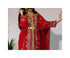 Red Georgette Party Wear Kaftan