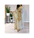 White Kaftan Handcrafted Georgette Embroidered Work Party Wear Fully Stitched Dresses 0233