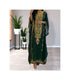 Green Party Wear Kaftan for Women