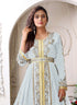 Arabic white wedding designer moroccan kaftan