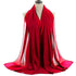 Red color luxurious Full Sleeves Handmade Moroccan Kaftan with hijab