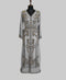 White color luxurious Full Sleeves Handmade Moroccan Kaftan.