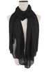 Black Georgette Zari Work Kaftan