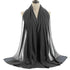 Grey & white color luxurious Handmade Moroccan Kaftan with hijab