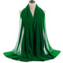 Dark Green & white color luxurious Handmade Moroccan Kaftan with hijab