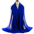 Royal-Blue color luxurious Full Sleeves Handmade Moroccan Kaftan with hijab