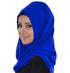 Royal-Blue color luxurious Handmade Moroccan Kaftan with hijjab