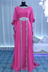 Pink designer takchita kaftan