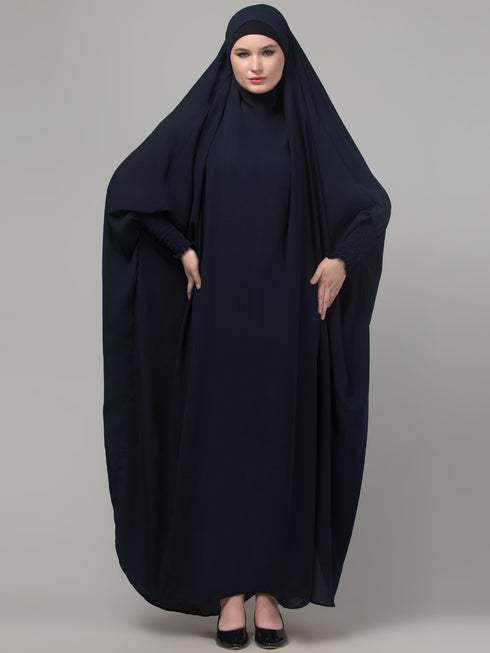 Black Nida Plain Jibab
