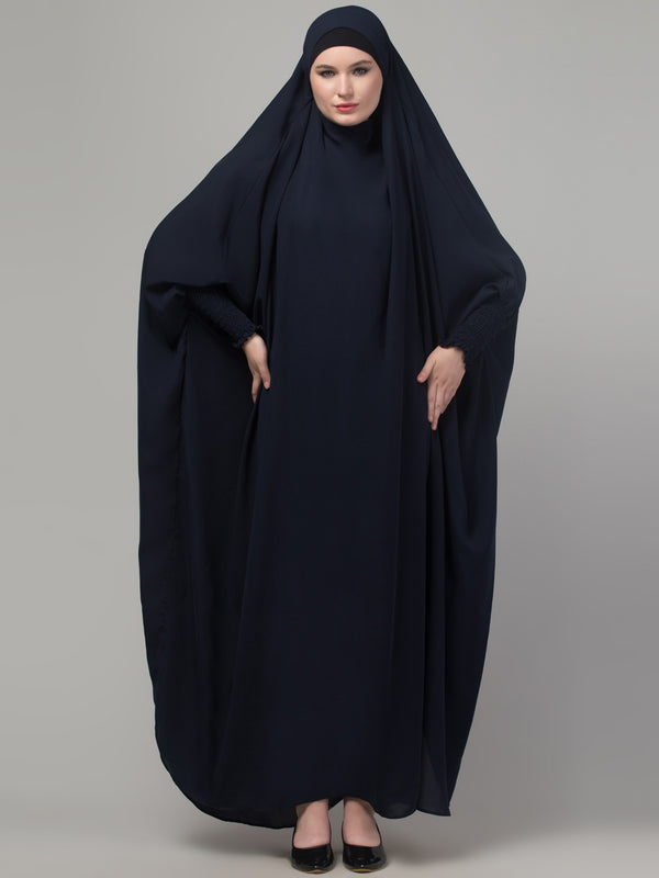 Black Nida Plain Jibab