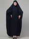 Black Nida Plain Jibab