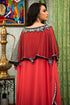 Peach maxi kaftan