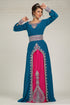 Designer wedding islamic moroccan kaftan