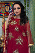 Maroon african designer kaftan