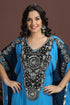 Tantalizing blue maxi kaftan
