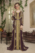 Brown moroccan style kaftan