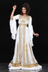 Wedding takchita white moroccan kaftan