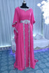 Pink designer takchita kaftan
