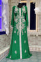 Seagreen arabic designer handmade kaftan
