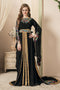 Black dubai style kaftan