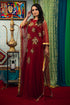 Maroon african designer kaftan