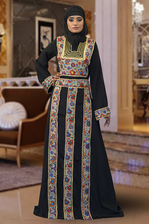 Maxi black abaya