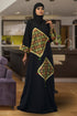 Modest muslim black evening Abaya