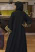 Modest muslim black evening Abaya
